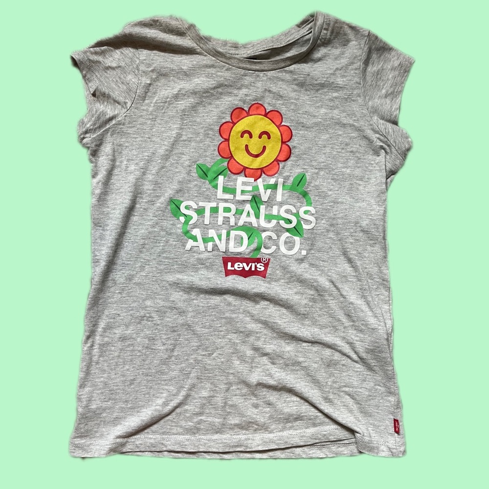 girls Levi’s large gray